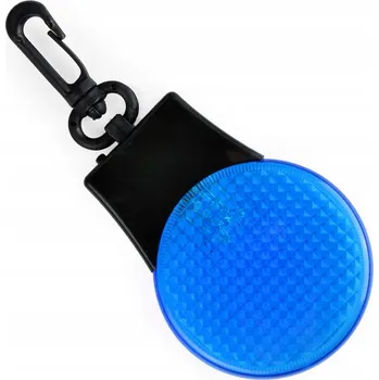 Přívěsek Na Klíče Reflexní Pulzující LED Modrá 3 Režimy