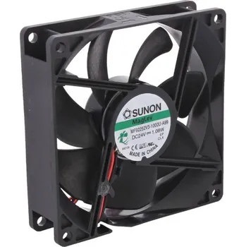 PC ventilátor Sunon Ventilátor: DC; axiální; 24VDC; 92x92x25mm; 66,76m3/h; 28dBA; Vapo MF92252V3-1000U-A99
