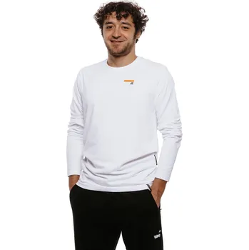 Pánské tričko Pánské triko s dlouhým rukávem AUTHORITY-T-PASS M white Bílá S