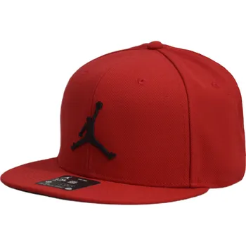 Kšiltovka Kšiltovka snapback NIKE-U J PRO CAP S FB JUMPMAN Červená 55/60 cm