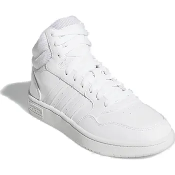 Dámská tenisová obuv Dámská rekreační obuv ADIDAS-Hoops 3.0 Mid cloud white/cloud white/dash grey Bílá 42