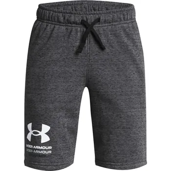 Chlapecké teplákové kraťasy UNDER ARMOUR-UA Boys Rival Terry Short-GRY Šedá 137/149