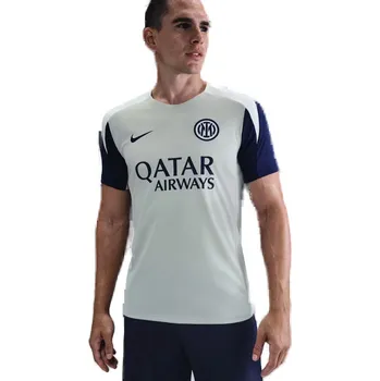 Pánské tričko Pánské tréninkové tričko s krátkým rukávem NIKE-INTER MILANO NK DF STRK SS TOP-093-Grey Šedá S