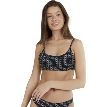 Dámské plavky Dámské plavky FUNDANGO-Moana Bralette Top-894-jet black Černá XS
