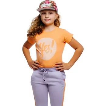 Pánské tričko Dívčí tričko s krátkým rukávem AUTHORITY-T-YES G papaya Oranžová 116/122