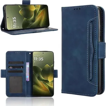 Příslušenství pro tablet VSECHNONAMOBIL 129798 Peněženkový obal s přihrádkou pro Motorola Edge 70 modrý