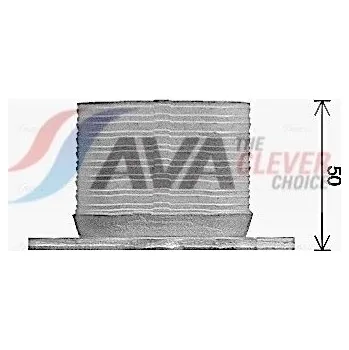 Chladič motoru Olejový chladič, motorový olej AVA JE3079