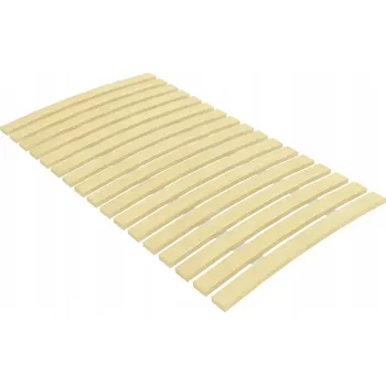 Postel VidaXL Rám postele s 17 lamelami, 70x200 cm