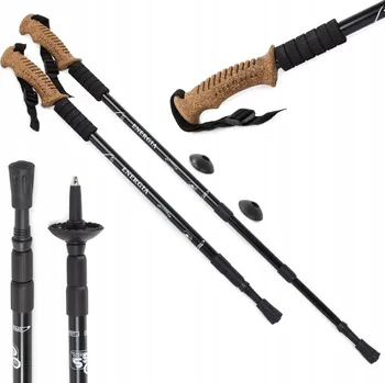 Trekingová hůl Hole Verk Group 14236_CZ 135 cm černé