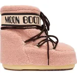 Kotníkové zimní boty MOON BOOT-MB ICON LOW FLEECE, J001 PINK Růžová 39/41