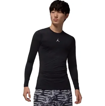 Pánské tričko Pánské triko s dlouhým rukávem NIKE-JORDAN M J DF SPRT LS BASELAYER Černá 3XL