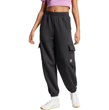 Dámské legíny Dámské zateplené tepláky ADIDAS-ESS CARGO PANTS-Black Černá S