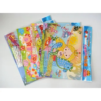 Hračka Flitrová mozaika 19 x 26 cm motiv D