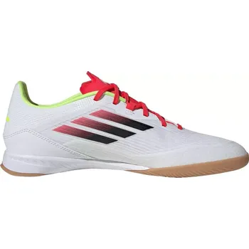 Kopačky Pánské fotbalové kopačky halové ADIDAS-F50 League M IC cloud white/core black/solar yellow Bílá 41 1/3