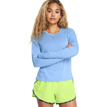 Dámské tričko Dámské tréninkové triko s dlouhým rukávem UNDER ARMOUR-UA Launch Longsleeve - BLU Modrá XS