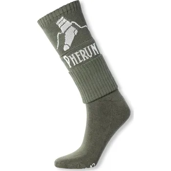 Turistické ponožky PHERUN-Forest Green 43-46 Zelená 43/46