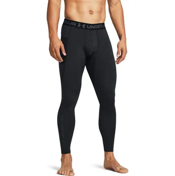 Pánské zateplené legíny UNDER ARMOUR-UA CG Armour Twist Lgs-BLK Černá S