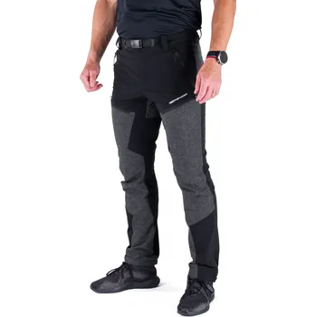 Pánské kalhoty Pánské turistické kalhoty NORTHFINDER-LEONE-270blackblack Černá S