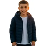 Chlapecká bunda 4F JUNIOR-DOWN JACKET U0704-4FJWAW25TDJAU0704-31S-NAVY Modrá 146