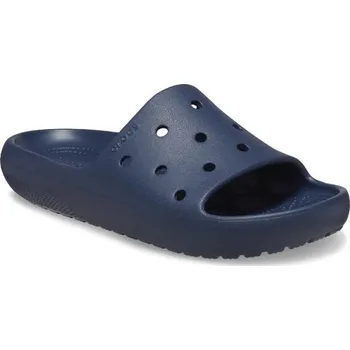 Pánské pantofle Šlapky (plážová obuv) CROCS-Classic Slide V2 navy Modrá 45/46