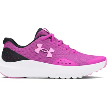 Pánské tenisky Dívčí sportovní obuv (tréninková) UNDER ARMOUR-UA GGS Surge 4 vivid magenta/black/stellar pink Fialová 35,5