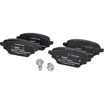 Brzdová destička Sada brzdových destiček, kotoučová brzda DELPHI LP3859