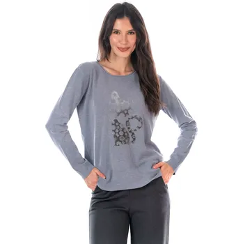 Dámský svetr Dámský svetřík DARCY Modrošedá 38/42