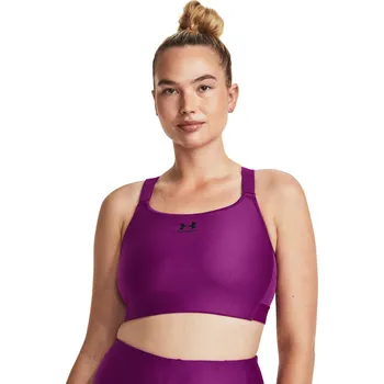 Podprsenka Dámská tréninková sportovní podprsenka UNDER ARMOUR-UA HG Armour High-PPL Fialová S