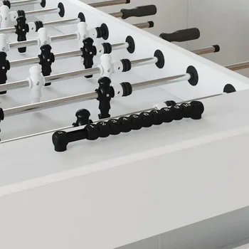 Příborník do zásuvky Počty fotbalového stolu 2 pcs Černá 30 x 2,2 x 2,9 cm Plast