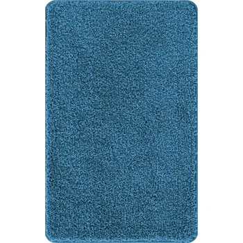 Koupelnová předložka Protiskluzová koupelnová předložka Modrá 60 x 90 cm PP