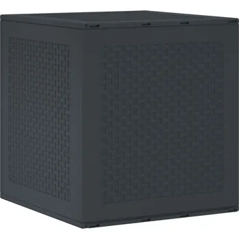 Zahradní úložný box Zahradní úložná krabice Antracit 55 x 53 x 57 cm Polypropylen