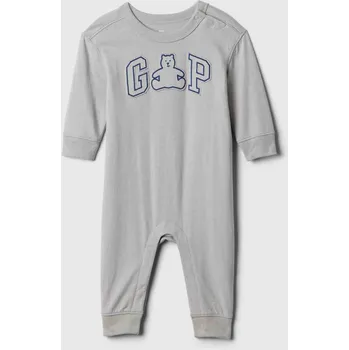 Kojenecké oblečení Chlapecký baby overal s logem GAP 0-3M
