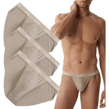 Slipy Atlantic Slipy béžové barvy, velikost M