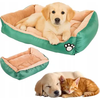 Pelíšek pro psa Pelíšek pro psy Przyjaciele zelený 57 cm x 67 cm