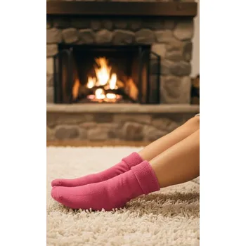 Dámské ponožky Bornpol Rosa Frotta 34-40 fialová 37-40