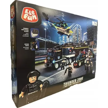 ostatní stavebnice Elefun Stavebnice SWAT Jednotka, 1936 dílků