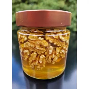 Vlašské ořechy v květovém medu 220g