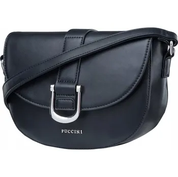Kabelka Puccini kabelka přes rameno eko kůže černá