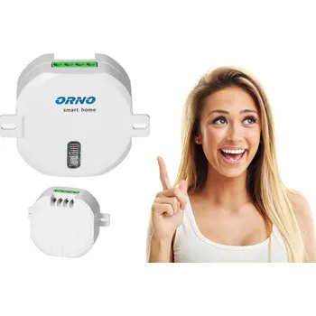 Elektrická zásuvka Podomítkové relé Orno dálkově ovládané bílé 1 ks do 1000W