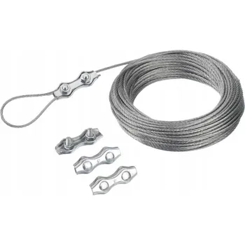 Vrták Ocelové lanko PARKSIDE 15 m, průměr 2 mm, max. nosnost 40 kg