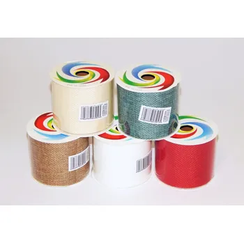 Stuha Dekorativní stuha jutová jednobarevná 6,3x270cm (978506) 603753