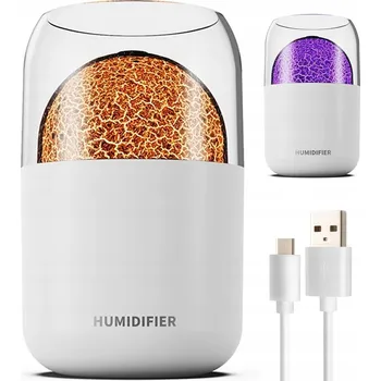 Aroma difuzér ZVHLČOVAČ VZDUCHU DIFUZÉR AROMATERAPIE LED PODSVÍCENÍ ULTRASONICKÝ