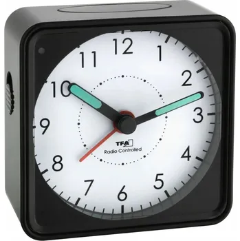 Budík Budík TFA Dostmann černý, 75 cm