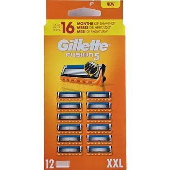 Gillette Fusion5 náhradní hlavice do holicího strojku 12 Ks