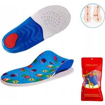 Vložka do bot ORTOPEDICKÉ VLOŽKY JUNIOR Korekční pro ploché nohy M - 28/30