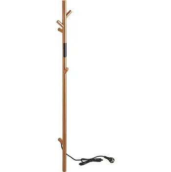 Sušák na prádlo Bemeta Elektrický sušák ručníků 1180 mm, tyč, 30W, nerez, měděná zlatá, mat