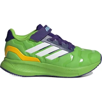 Pánské tenisky Chlapecká sportovní obuv (tréninková) ADIDAS-Runfalcon 5 Iron Hulk K semi solar green/cloud white/collegiate purple Zelená 32
