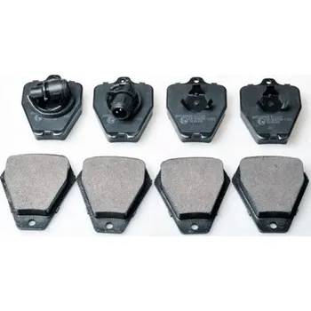 Brzdová destička BRZDOVÉ DESTIČKY PŘEDNÍ B111226 DENCKERMANN