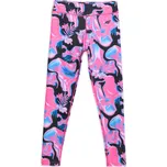 Dívčí legíny 4F JUNIOR-TIGHTS FNK F296-90A-MULTICOLOUR ALLOVER Mix 158/164