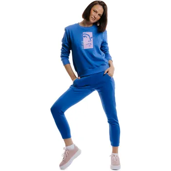 Dámská mikina Dámská mikina AUTHORITY-S-SUNDAY W blue Modrá XXL